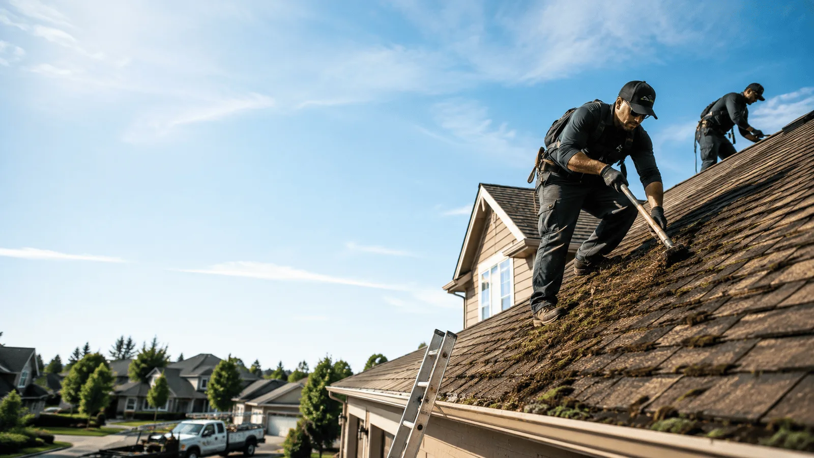Roof Moss Removal in Washburn, ME near me